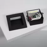 applique-led-6w-noire-750-lumens