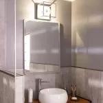 applique-plafonnier-special-salle-de-bain-ip44-cage-metal-