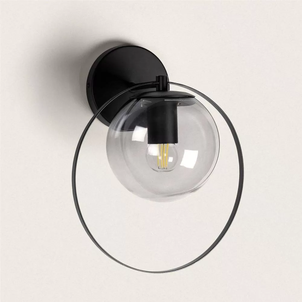 applique-boule-verre-special-salle-de-bain-ip44-metal-noir