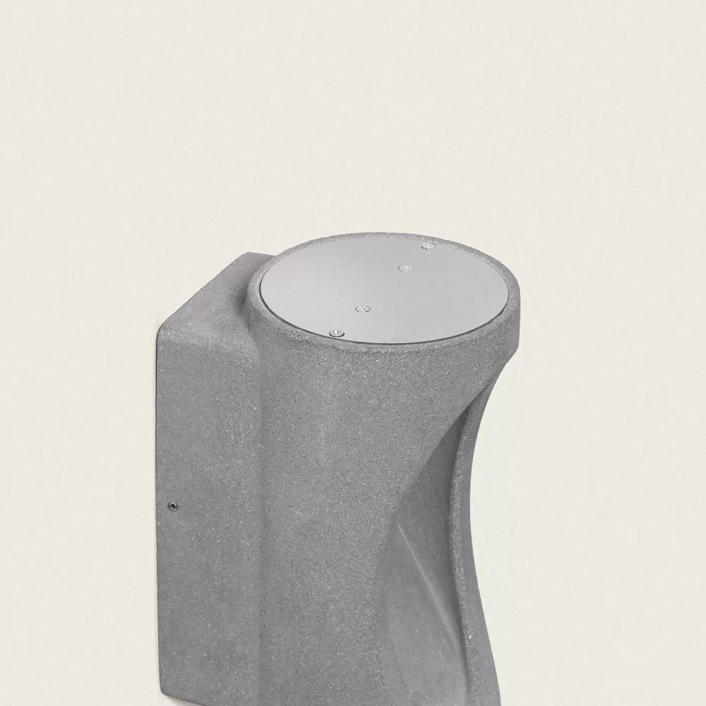 applique-balisage-ciment-12w-led-600-lumens-variable-etanche-ip65