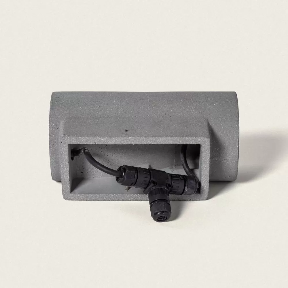 applique-balisage-ciment-12w-led-600-lumens-variable-etanche-ip65