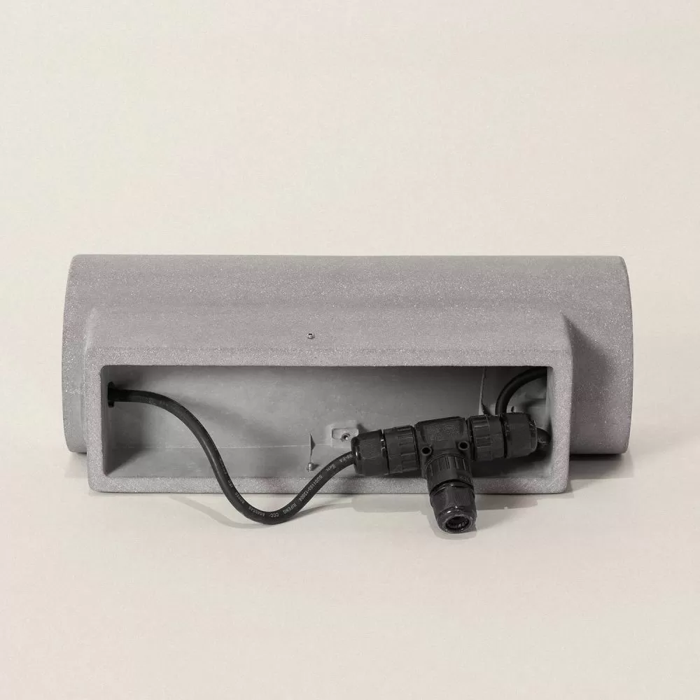 applique-balisage-ciment-12w-led-600-lumens-variable-etanche-ip65