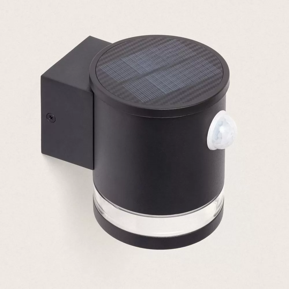 applique-solaire-noire-detecteur-de-mouvement-1w-led-100-lumens-3000k