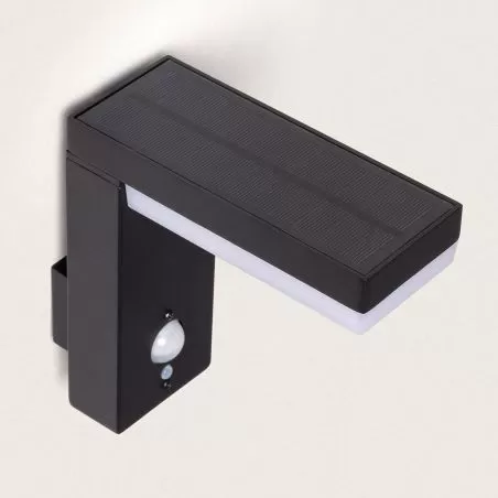 applique-solaire-noire-detecteur-de-mouvement-2w-led-140-lumens-3000k