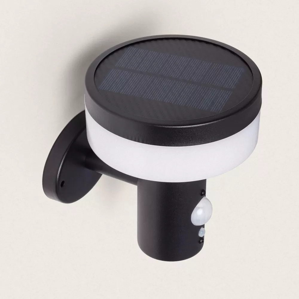 applique-solaire-noire-detecteur-de-mouvement-2w-led-140-lumens-3000k