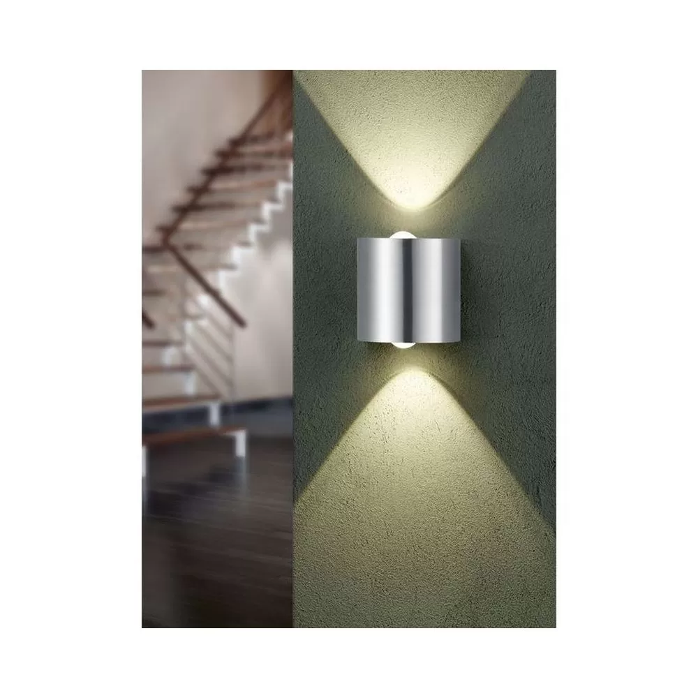 TRIO Applique intérieur nickel mat WALES - Pas cher