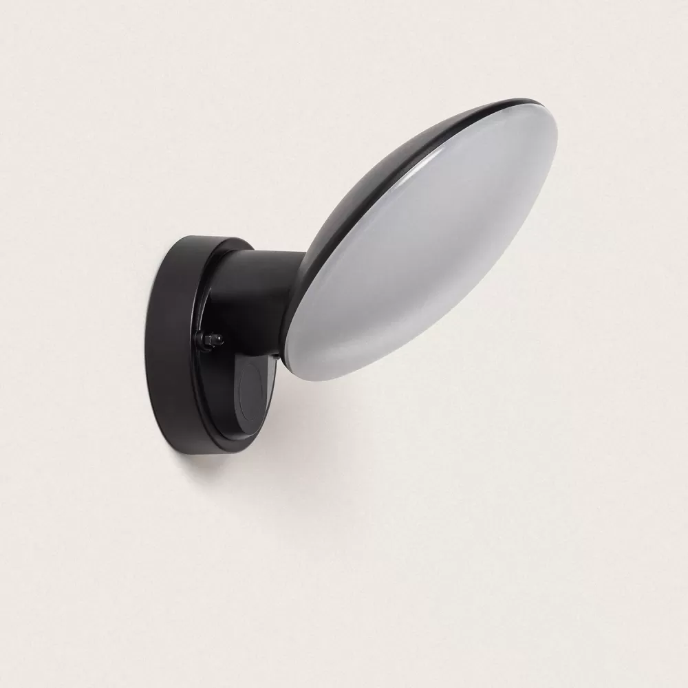 applique-murale-noire-8w-led-ip54-220v