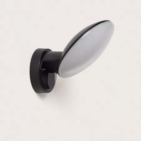 applique-murale-noire-8w-led-ip54-220v