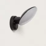 applique-murale-noire-8w-led-ip54-220v