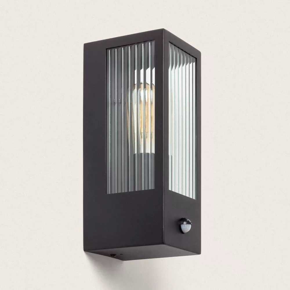 applique-murale-noire-8w-led-ip54-220v