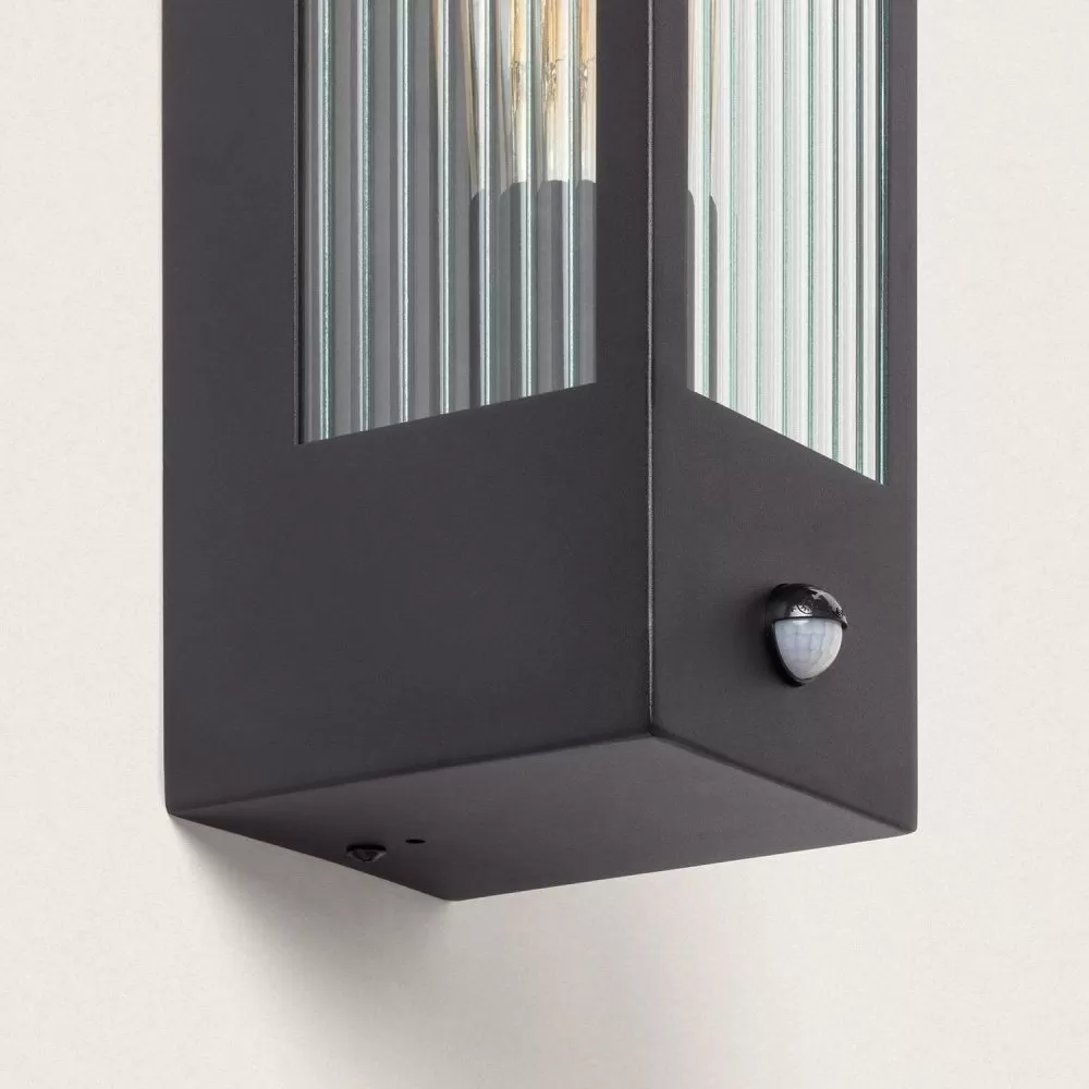 applique-murale-noire-8w-led-ip54-220v