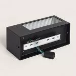 applique-murale-noire-8w-led-ip54-220v