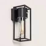 applique-murale-noire-8w-led-ip54-220v