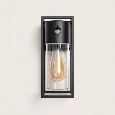 applique-murale-noire-8w-led-ip54-220v