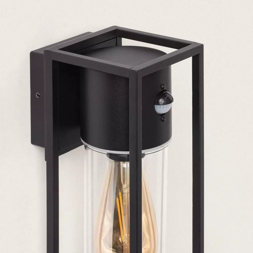 applique-murale-noire-8w-led-ip54-220v