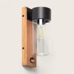 applique-murale-noire-8w-led-ip54-220v