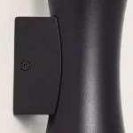 applique-murale-noire-double-spot-gu10-etanche-ip44