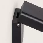 applique-led-6w-noire-750-lumens