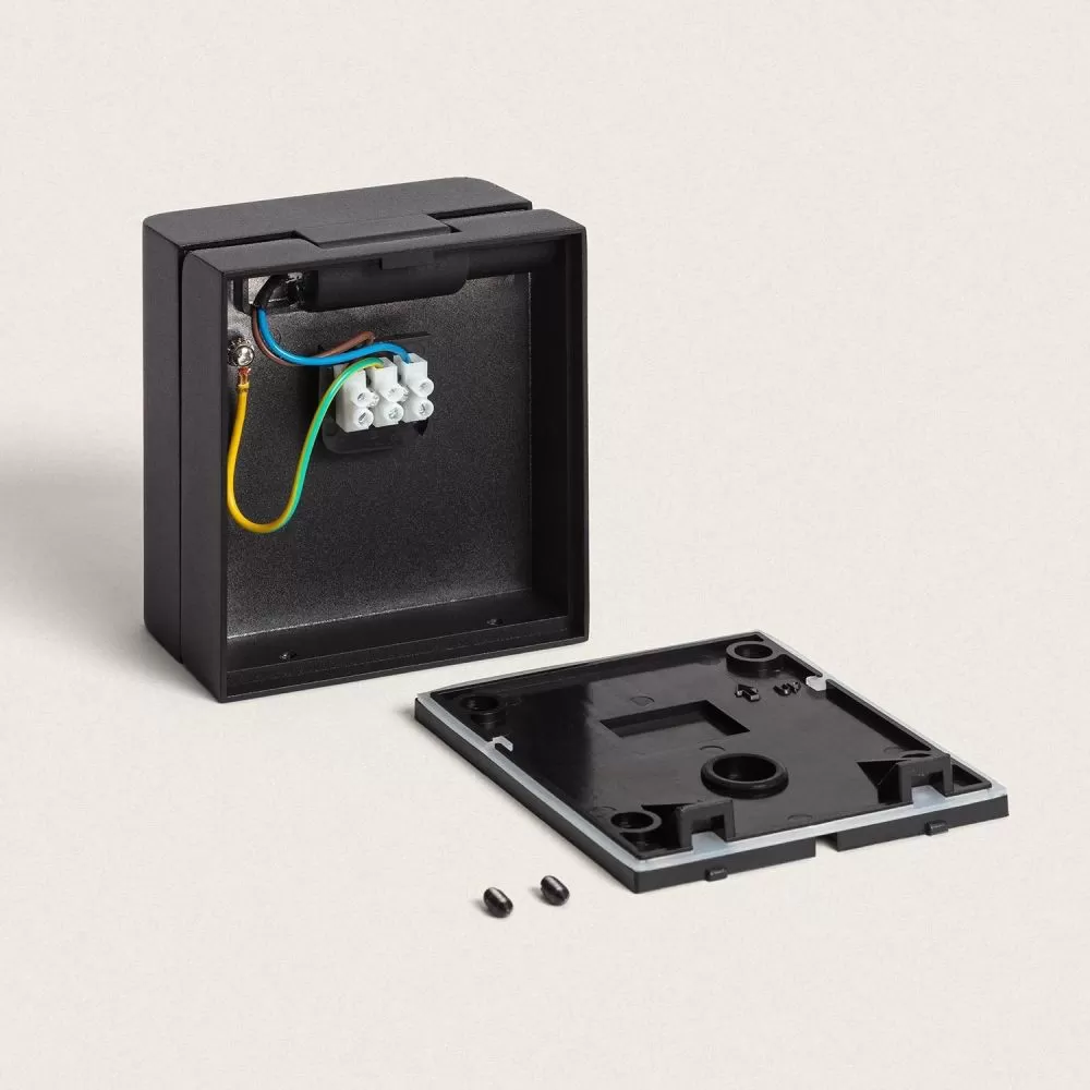 applique-led-6w-noire-750-lumens