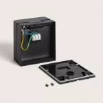 applique-led-6w-noire-750-lumens