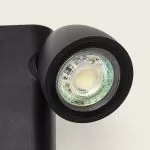 applique-murale-noire-double-spot-gu10-etanche-ip44