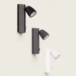 applique-murale-detecteur-spot-gu10-orientable-etanche-ip65