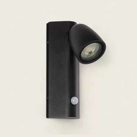 applique-murale-detecteur-spot-gu10-orientable-etanche-ip65