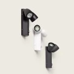 applique-murale-detecteur-double-spots-gu10-orientable-etanche-ip65