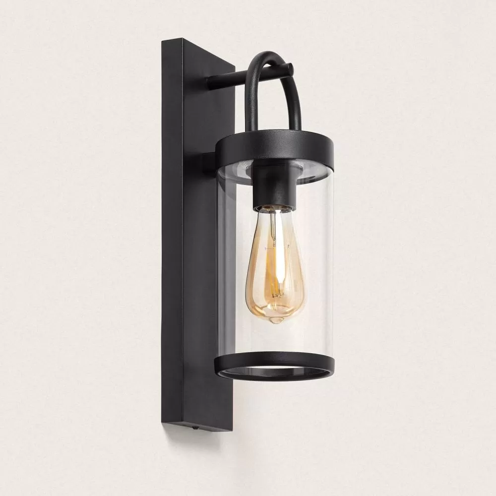 applique-murale-exterieure-ip44-220v-effet-bois-metal-noir