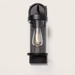 applique-murale-exterieure-ip44-220v-effet-bois-metal-noir