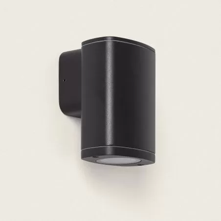 applique-murale-noire-simple-spot-gu10-etanche-ip54