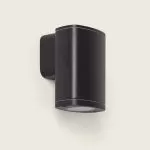 applique-murale-noire-simple-spot-gu10-etanche-ip54