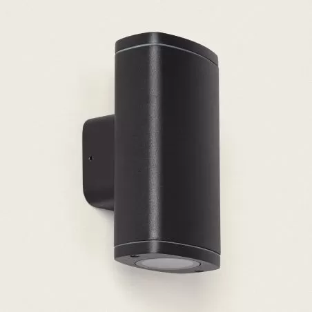 applique-murale-noire-simple-spot-gu10-etanche-ip54