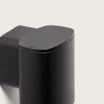 applique-murale-noire-simple-spot-gu10-etanche-ip54