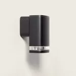 applique-murale-noire-simple-spot-gu10-etanche-ip54