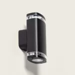 applique-murale-noire-simple-spot-gu10-etanche-ip54