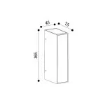 applique-led-8w-rectangulaire-noire-800-lumens