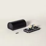 applique-murale-noire-simple-spot-gu10-etanche-ip54