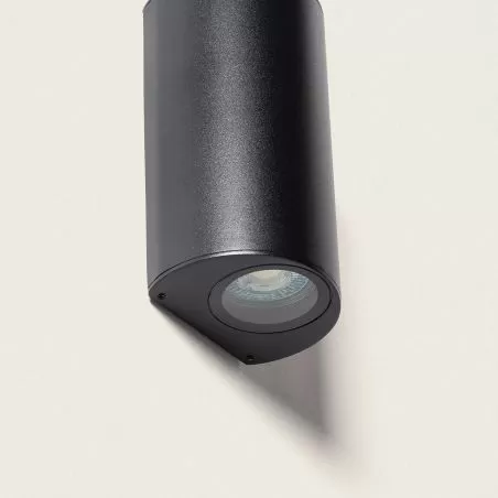 applique-murale-noire-simple-spot-gu10-etanche-ip54