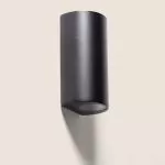 applique-murale-noire-simple-spot-gu10-etanche-ip54