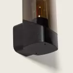 applique-murale-exterieure-noire-effet-bois-ip44-220v