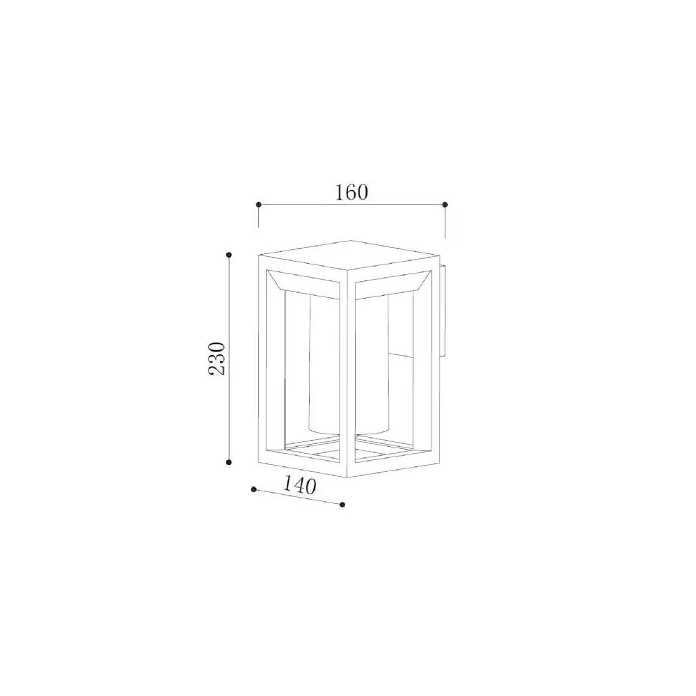 applique-murale-exterieure-metal-noir-cube-ip44-220v