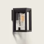 applique-murale-exterieure-metal-noir-cube-ip44-220v