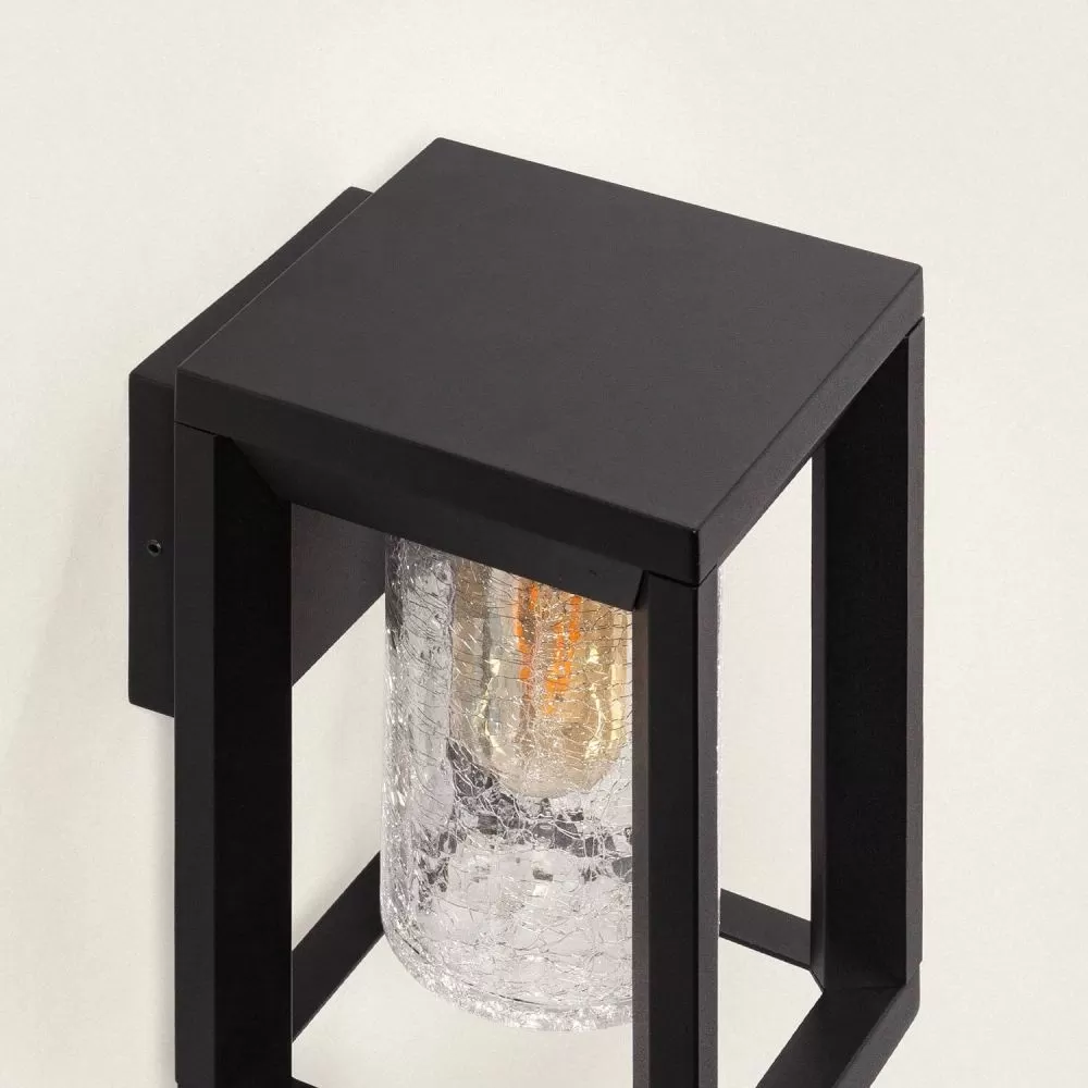 applique-murale-exterieure-metal-noir-cube-ip44-220v