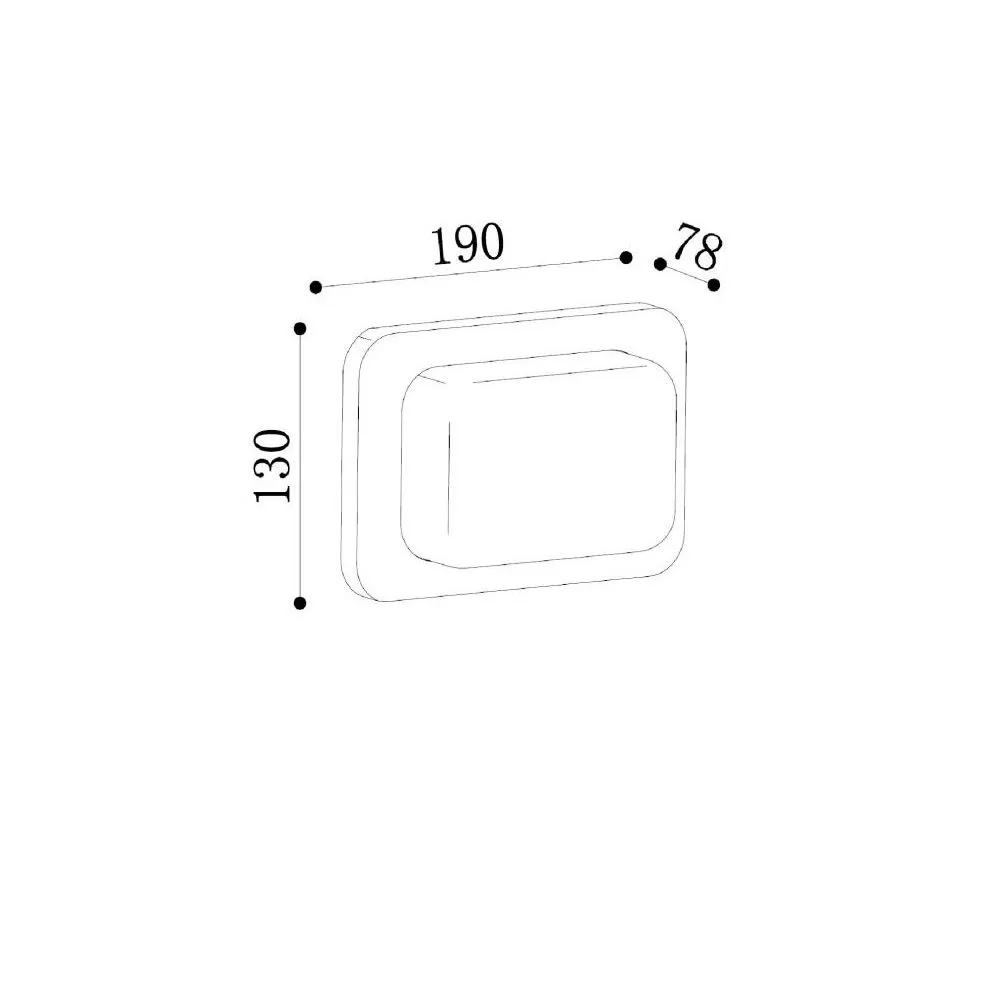 applique-exterieure-led-8w-noire-700-lumens-ip54