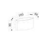 applique-exterieure-led-8w-noire-700-lumens-ip54