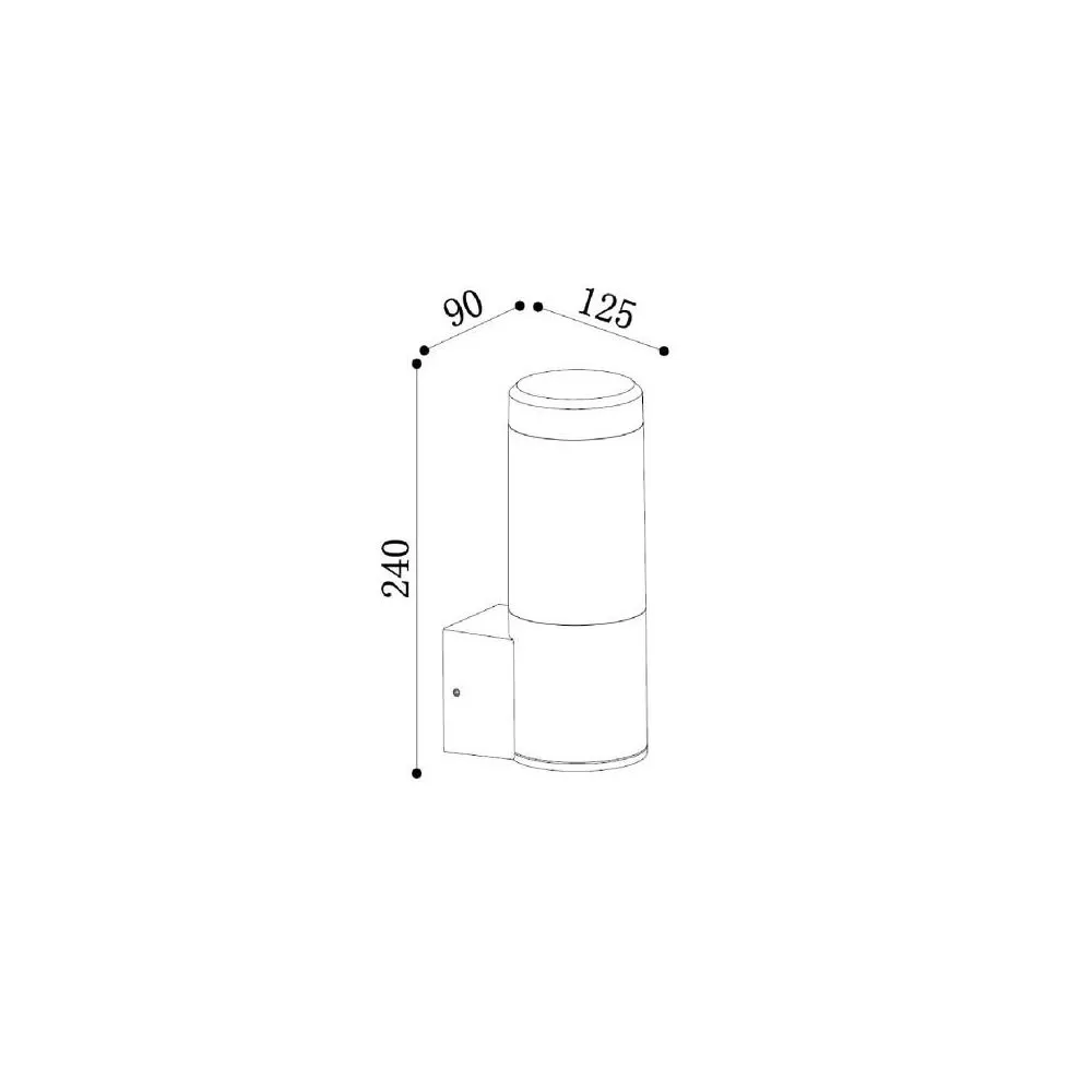 applique-exterieure-led-8w-noire-700-lumens-ip54