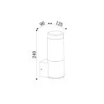 applique-exterieure-led-8w-noire-700-lumens-ip54