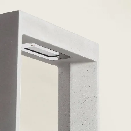 borne-potelet-led-variable-65cm-exterieure-balise-ciment-ip65-220v