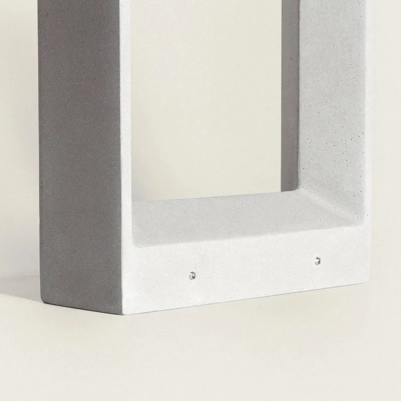 borne-potelet-led-variable-65cm-exterieure-balise-ciment-ip65-220v